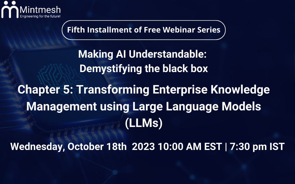 Transforming Enterprise Knowledge Management Using Large Language Transforming Enterprise Knowledge Management Using Large Language